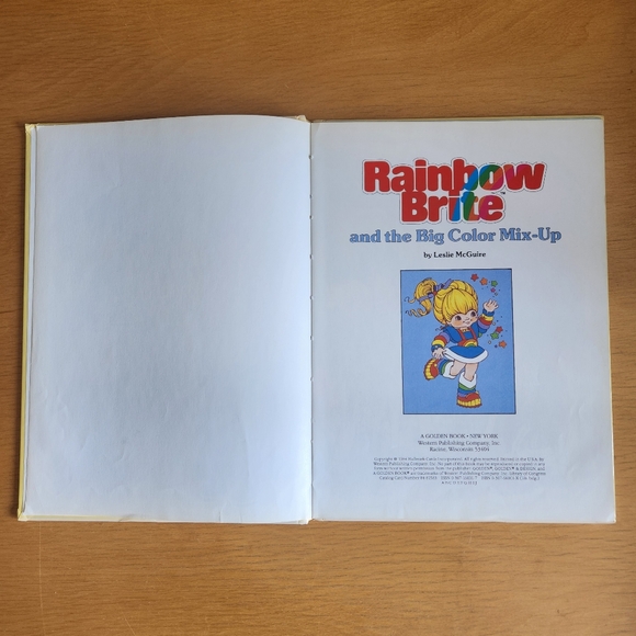 Rainbow Brite - Big Color Mix Up & Happy Birthday Buddy Blue (lot of 2 - 1984) - Picture 12 of 16